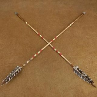 Fletched Arrow Hand Painted Arrows By Navajo Artist Marlin Goldtooth