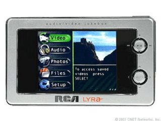 Audiovox RCA Lyra RD2780 20 GB Digital Media Player