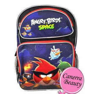 Rovio Angry Birds Space Galaxy Team 16 In Large School Backpack Bag 