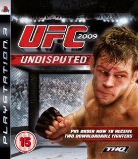 ufc 2009 undisputed cheap ps3 game pal vgc from australia