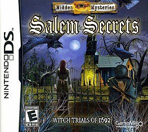 Hidden Mysteries Salem Secrets Nintendo DS, 2010
