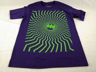 Mens DC Comics Originals Super Hero BATMAN Neon Spider T Shirt Any 