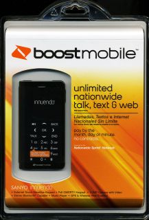   6780 Innuendo Black NEW Sealed Retail PK Cellular Phone (Boost Mobile