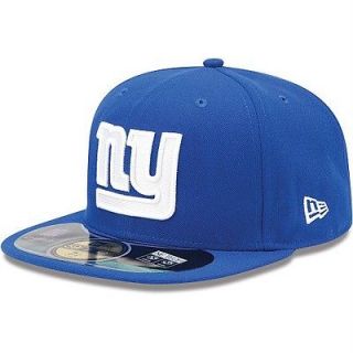 NEW YORK GIANTS NFL NEW ERA 59FIFTY SIDELINE ON FIELD HAT CAP BLUE 