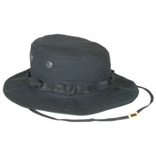 black ripstop bush boonie hat vietnam era hot weather fishing cap more 