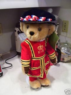 merry thought harrods mohair teddy bear lg beefeater time left