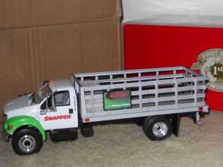 snapper ford f 650 stake truck first gear 1st time