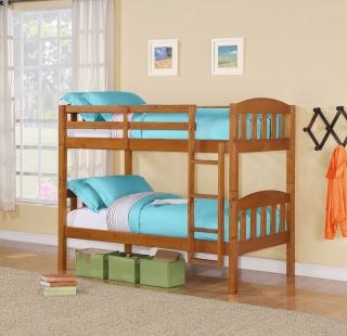 new solid pine bunk bed  161 00