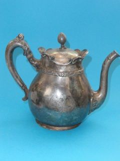 vintage meriden b company quadruple teapot 2001 7 h time