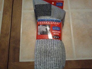 Keypers ThermalSPORT Merino Wool Socks  2 Pr  Xtra Cushn, Natural Heel 