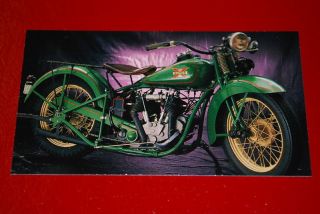 1930 EXCELSIOR SUPER X PHOTO MAGNET MOTORCYCLE PRINT VINTAGE CYCLE