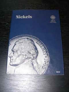 whitman coin folder nickels no dates  2