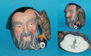 royal doulton jug merlin wizard d6543 1st quality time left