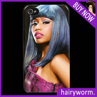 Nicki Minaj Awesome hair protective hard case apple iphone 4 4s
