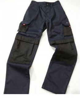 Bosch Workwear Mens Trousers Tough Work Without Holsters Tall Leg 35