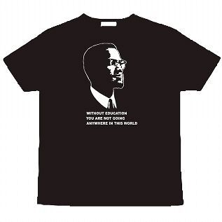 malcolm x without education t shirt s 3xl more options
