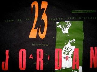 1991 nike air jordan basketball t shirt vintage 90s medium