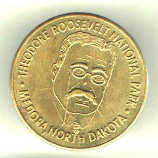 old teddy theodore roosevelt coin medallion  20