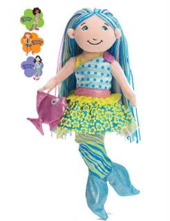   Girls Aqualina Mermaid 13 Soft Girl Doll Manhattan Toy 131510 New