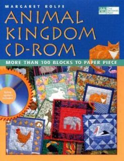  Blocks to Paper Piece by Margaret Rolfe 2001, CD ROM Paperback
