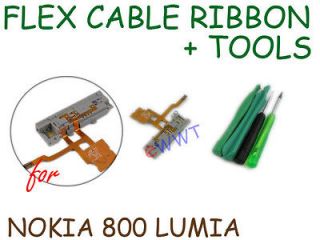   Loud Speaker w/ Antenna Flex Cable+Tools for Nokia Lumia 800 BQFC510