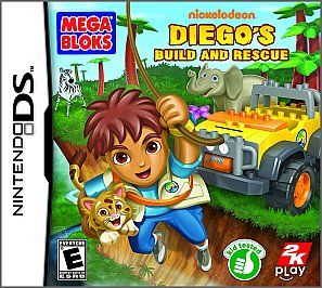 Mega Bloks    Diegos Build and Rescue Nintendo DS, 2010