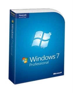 New Windows 7 Professional Upgrade designed for Vista 32 & 64 bit 
