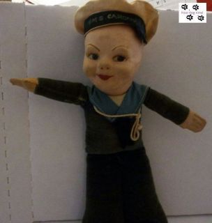 Norah Wellings Sailor Doll RMS Caronia, with tag, excellent condition 