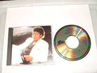 MICHAEL JACKSON   THRILLER   9 TRACK CD   1982 CBS   FASTPOST