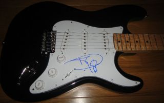 Tom DeLong Signed Autographed Guitar Blink 182 Angels & Airwaves Rare 