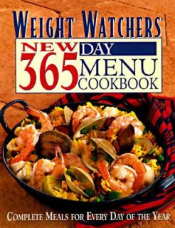 Weight Watchers New 365 Day Menu Cookbook by Inc. Staff Weight 