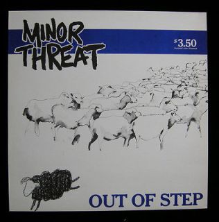 minor threat out of step 12 ep usa version mint