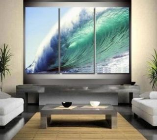   listed Modern Art Oil Painting Wall ocean waves canvas(no framed