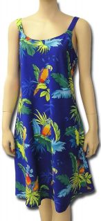 parrots macaws missy dress sundress tropical blue royal more options 