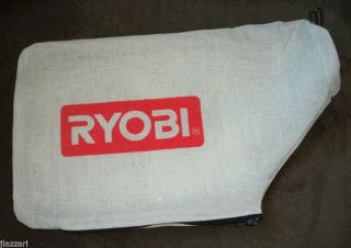 ryobi miter saw dust bag for ts1354 2 5 opening