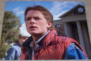 Michael J. Fox autograph in Entertainment Memorabilia
