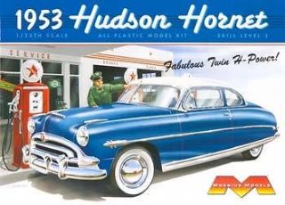   53 Hudson Hornet 1/25 scale Plastic Car Model Kit level 3 #1200