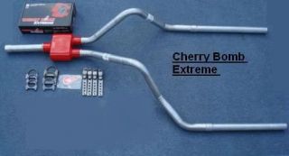04 08 Ford F150 F250 Dual Exhaust w/Cherry Bomb Extreme (Fits F 150)