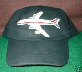 BOEING 747 Airplane Aircraft Aviation Hat With Emblem Low Profile 