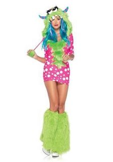 Monster High Costume Girls Size 8 10 Abbey Bominable Dress Up NEW IN 