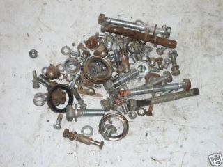 frame bolts parts lot indian moped 2gs 1981 81 scooter