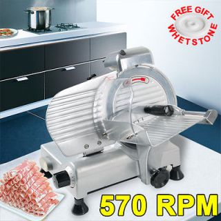 commercial 8 blade electric meat slicer 210w 570rpm deli food