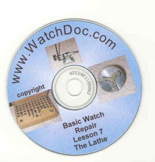 care and use of the watchmaker s lathe with videos