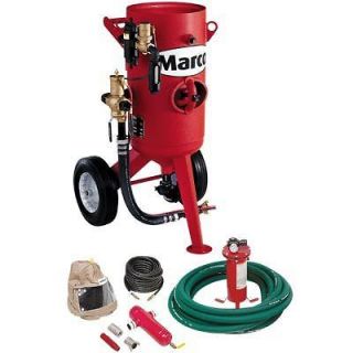 Marco 3.0 Cubic ft Abrasive Blasting Machine Package #10POTACKAGE3NT2