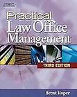 Practical Law Office Management by Brent D. Roper (2006, Paperback 