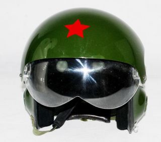 chinese military air force jet pilot flight helmet od 3891