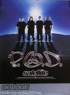 2001 satellite perforated tour promo poster returns