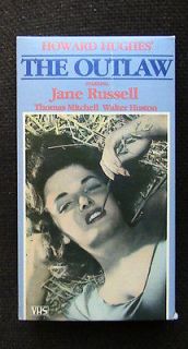   Outlaw (VHS) Jane Russell, Thomas Mitchell. Walter Huston, Jack Beutel