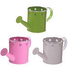 metal watering can planter with flower fretwork 14cm more options