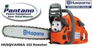 HUSQVARNA 455 Rancher 20 56cc Gas Chain Saw   Authorized Dealer